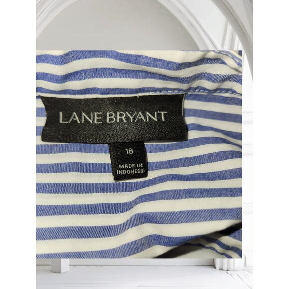 ☀️ Charming Lane Bryant Striped Sleeveless Dress! - Picture 7 of 8